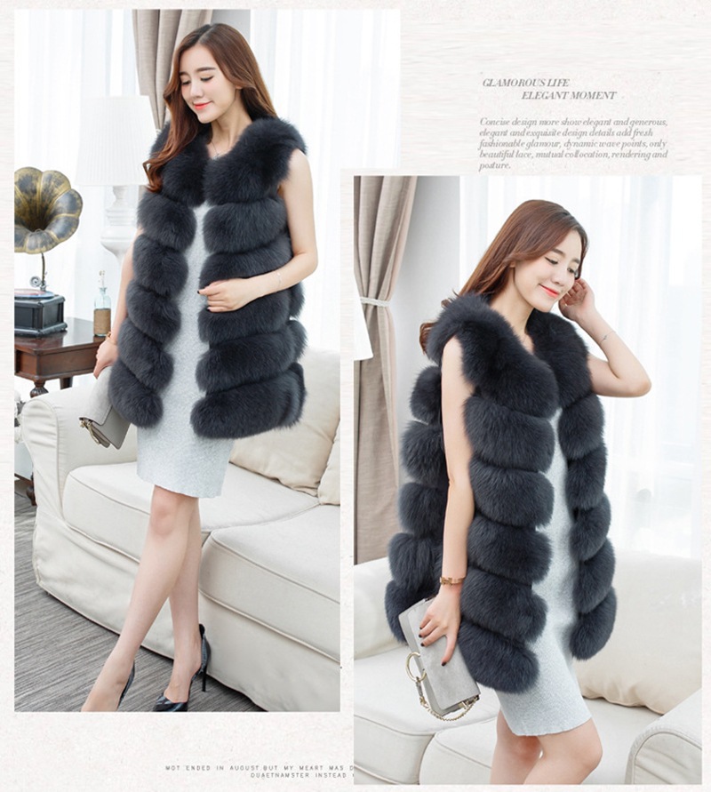 Gilet femme en Imitation laine - Ref 3318254 Image 26