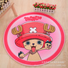 Factory direct selling circular carpet computer transfer chair cushion pad basket children's cartoon climbing blanket can customize pattern logo