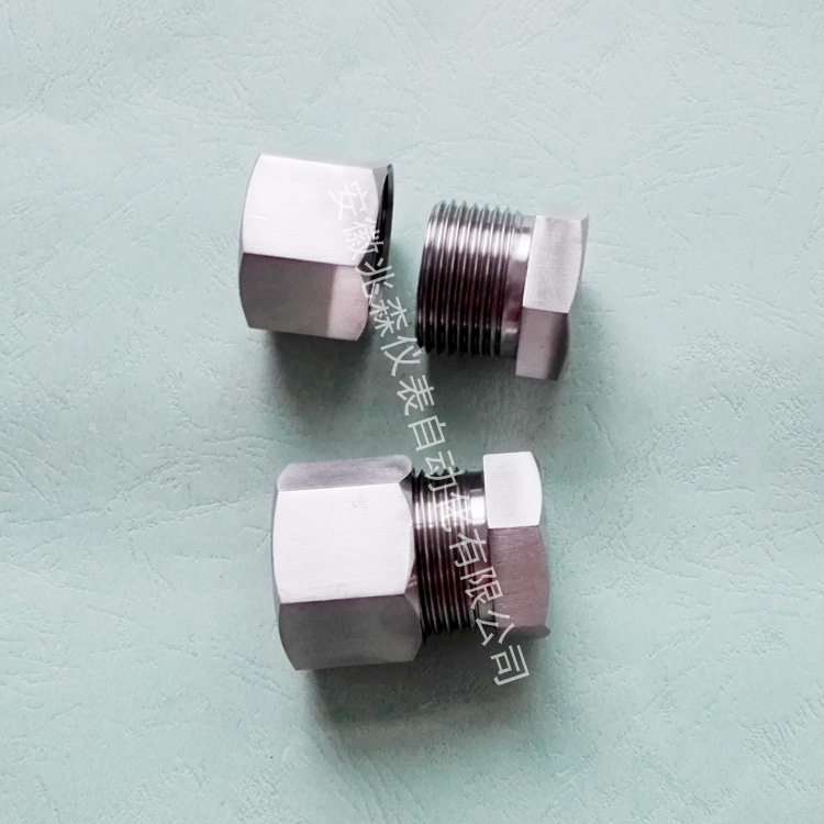 仪表转接头M32*1.5 M27*2 G1/2 NTP1/2 M24*1.5 NTP3/4不锈钢成套