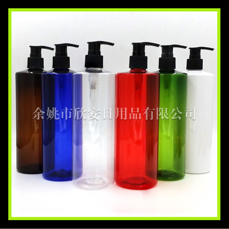 压泵瓶500ml洗发液瓶 乳液瓶按压鸭嘴式分装瓶 沐浴露瓶 洗手液瓶