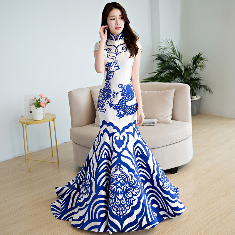 Chinese Dress Qipao vestido tradicional chino,Vestidos chinos,Robes chinoises