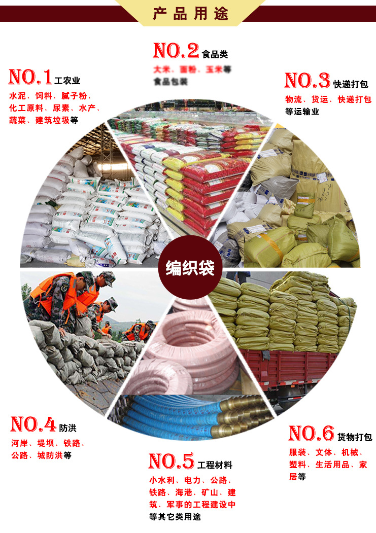 编织袋-产品用途