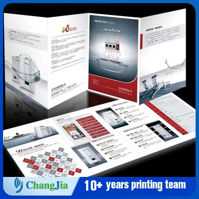 宣传册印刷企业画册印制封套产品图册彩印说明书广告设计制作传单