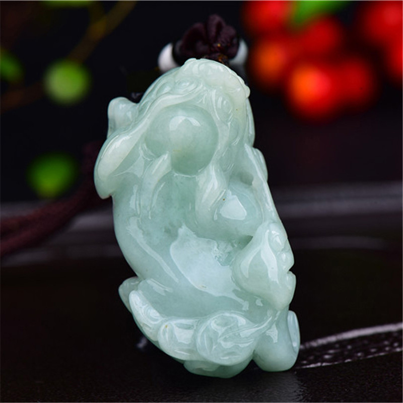 缅甸天然翡翠招财貔貅腰缠万贯吊坠 玉石工艺品珠宝玉器配饰加工