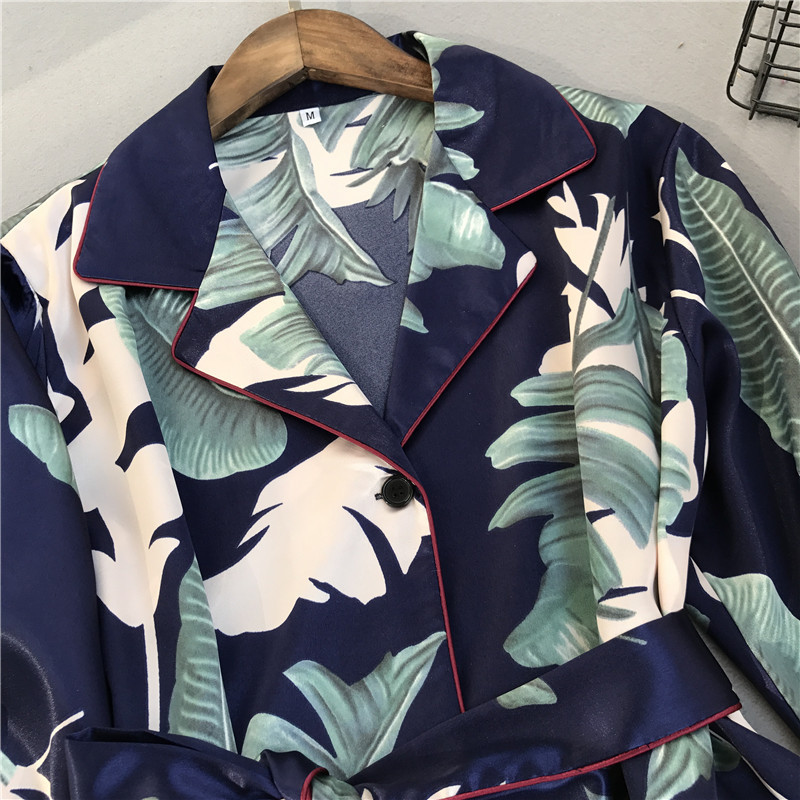 Title 20, New Womens Long Sleeve Lapel Home Furnishing S...