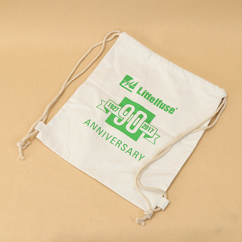 棉布束口袋厂家定做购物促销广告拉绳袋帆布缩口袋批发