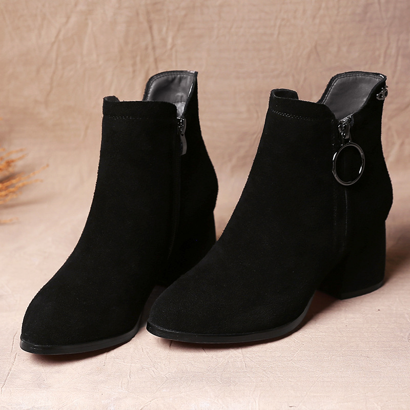 Bottes femme MINGFANG en En cuir - Ref 3355118 Image 33