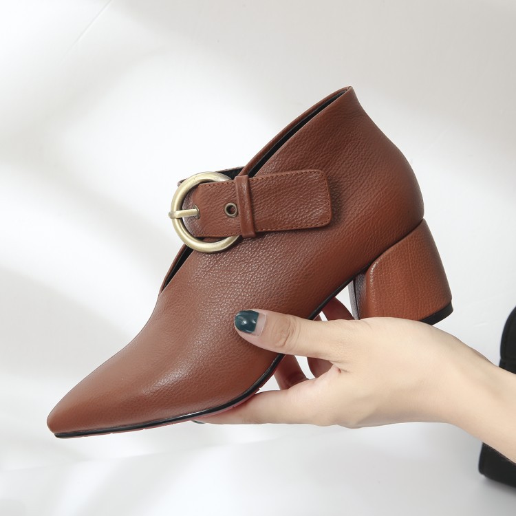 Bottes femme    SHAN en En cuir - Ref 3355079 Image 3