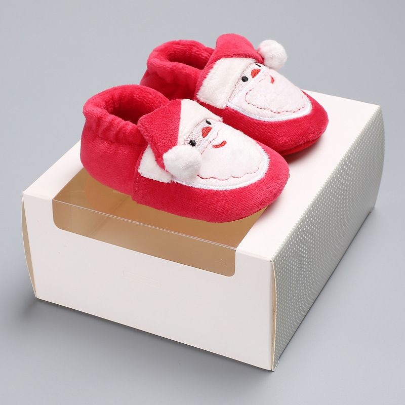 Mr. Claus Soft Slip-Ons