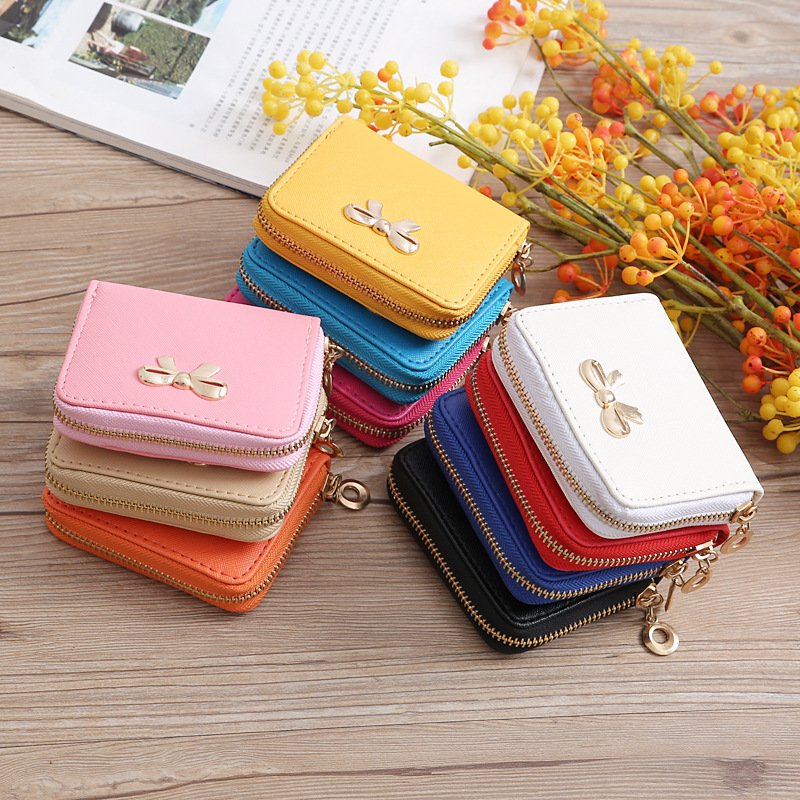 Korean Short Bow Candy-colored Small Square Bag display picture 5