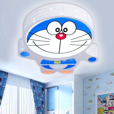 LED护眼吸顶灯机器猫卡通灯 男孩儿童房卧室灯现代简约学生书房灯|ms