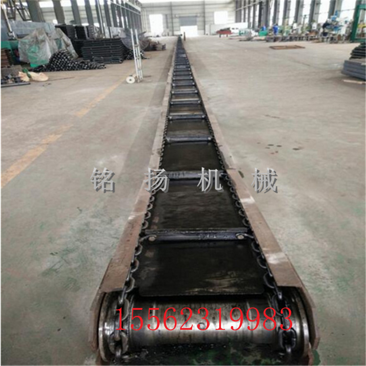 爬坡粮食刮板装车输送机规格 重庆刮板式排屑器直销