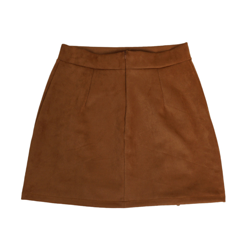 Jupe femme LANGUE DES FLEURS en Daim - Ref 3330249 Image 72