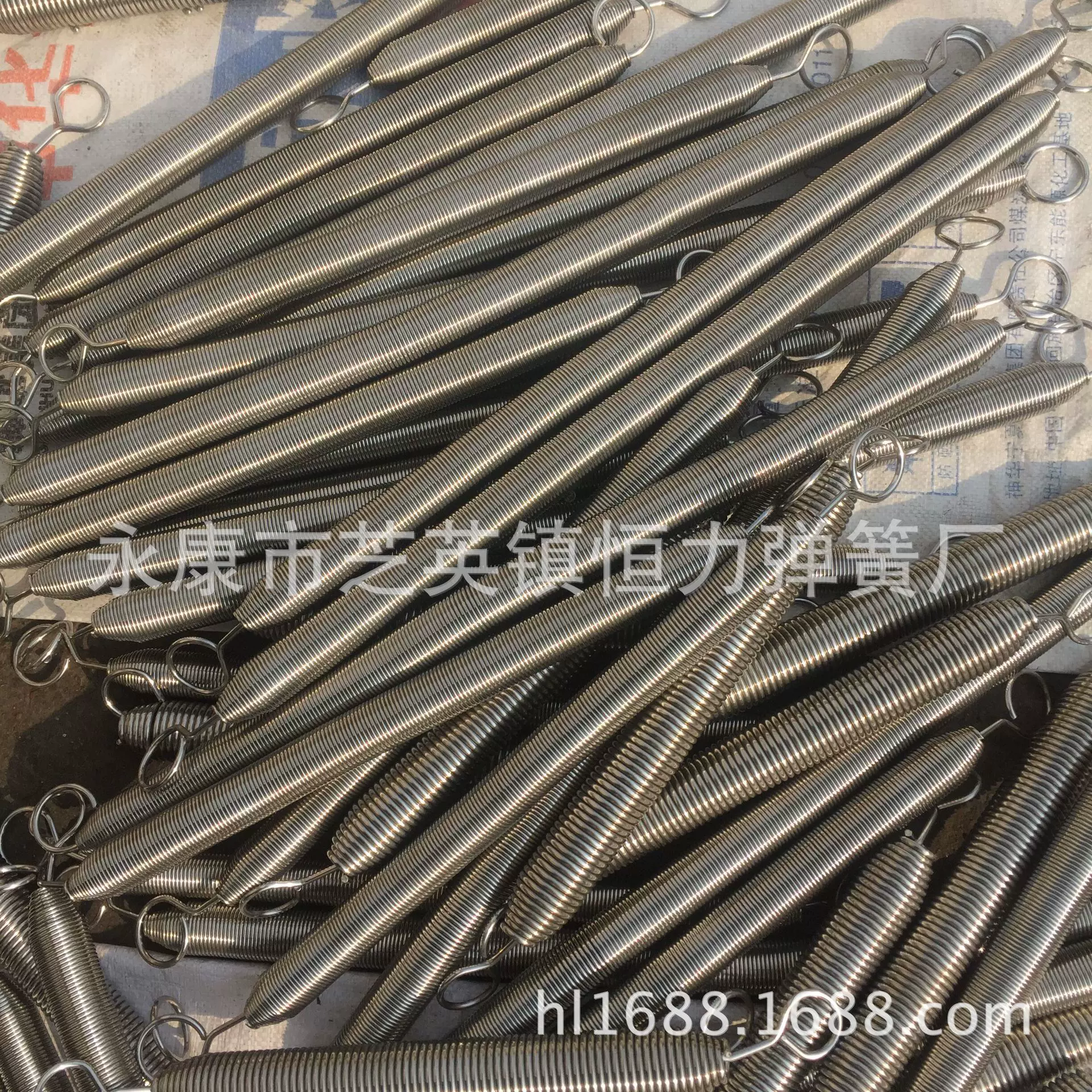 普拉提拉簧 体育器材拉伸弹簧 健身器材拉簧 大线径不锈钢弹簧