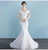 New bride wedding dress