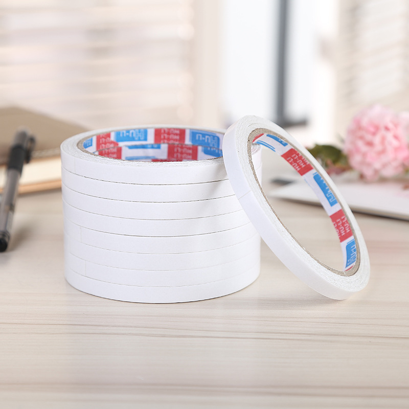 东启文具 双面胶带 宽9MM 长15Y码 双面胶/ 胶带 胶纸厂家批发