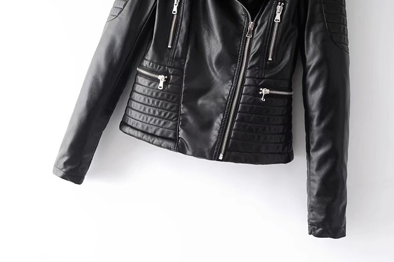 Veste cuir femme en PU - Ref 3331756 Image 19