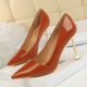 1716-5 European and American style, simple and professional OL high heeled shoes.