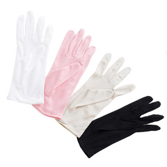 女式針織真絲手套 100桑蠶絲