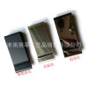 Double-sided metal wallet stainless steel, money clip, suitable for import