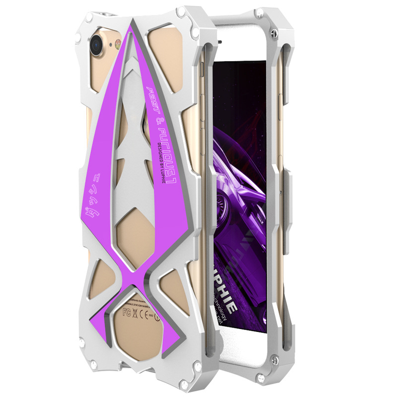Luphie Roadster Sports Car Luxury Aluminum Metal Case Cover for Apple iPhone 8 Plus & iPhone 8