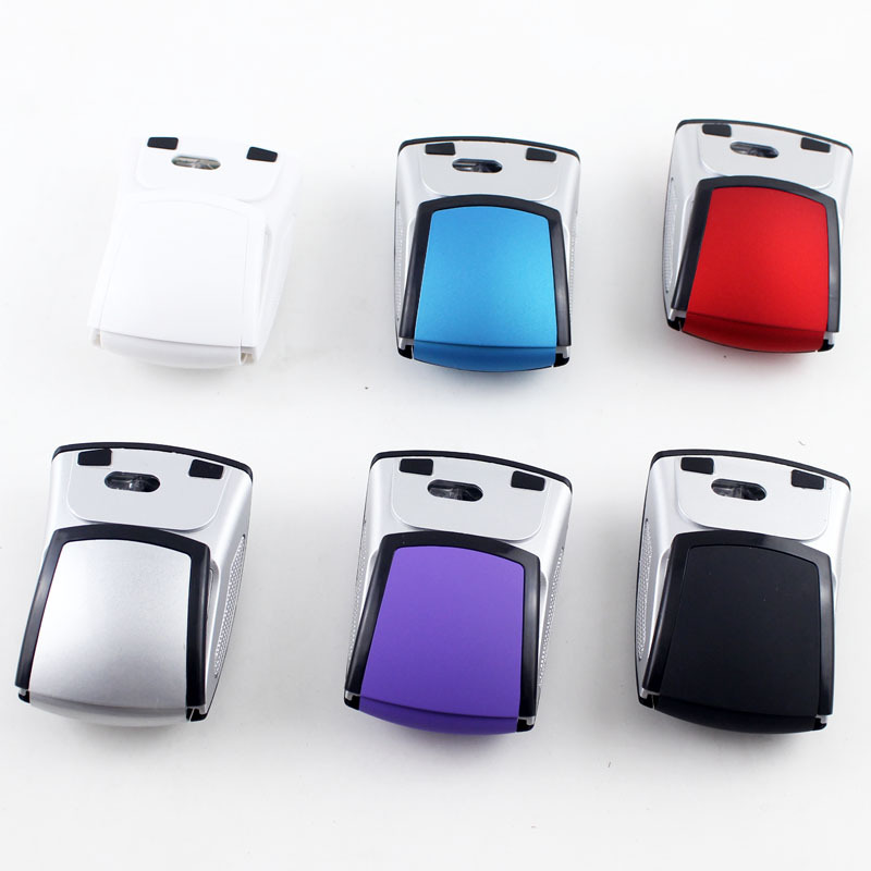 2.4G wireless foldable mouse, photoelectric gift, creative computer hot selling_voghion.com