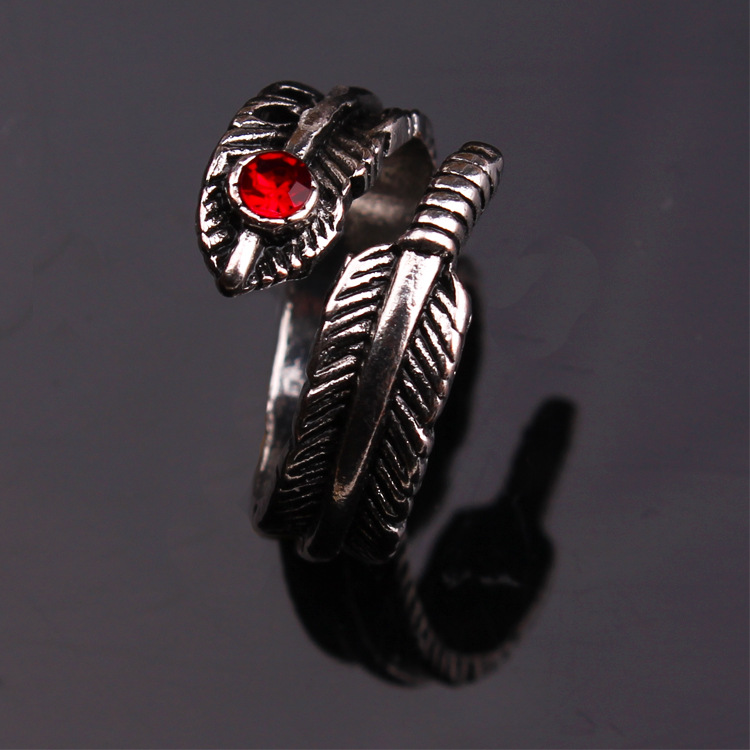 Retro classic creative ring stainless steel