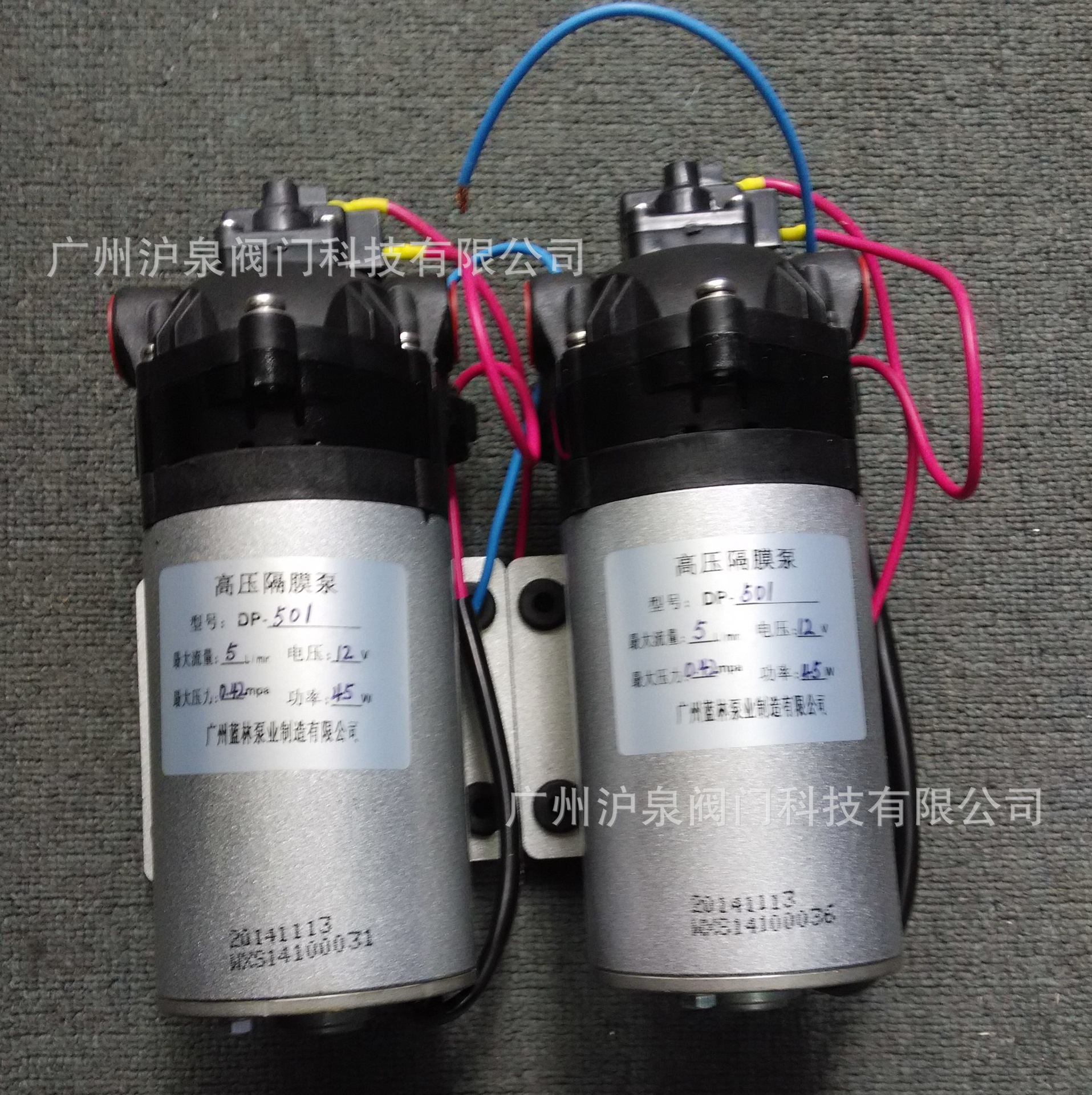 DP-60A高压隔膜泵 24v电动隔膜泵 上海西山自吸隔膜泵批发部