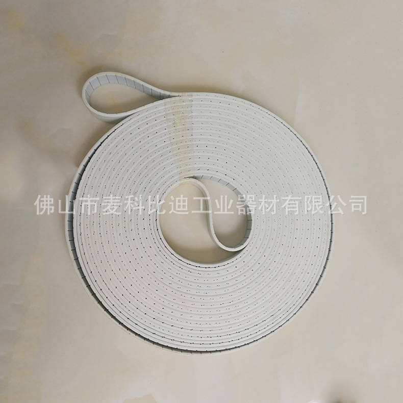Polyurethane Steel Wire Timing Belt, Circular Connecting Belt, P1 P2 P3 P4 Flat Belt, Conveyor Belt Tooth Profile
