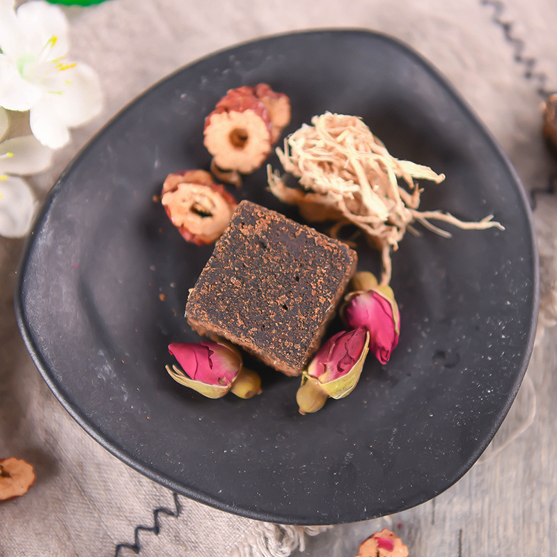 Red Sugar Ginger Tea, Red Date Ginger Tea, O EM Processed Tea Bags, Rose Combination Flower Tea Gift Box, 15 Pouches, Black Sugar Ginger Tea Leaf