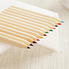 Color pencil oil -based pen -color pencil round rods of log color lead short color pens 3.5 inches