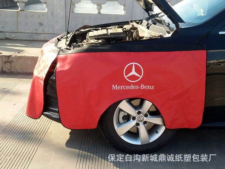 Индивидуальные кожаные накладки на крылья для автомобилей, персонализированные накладки для ухода за автомобилем