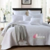 White disc embroide