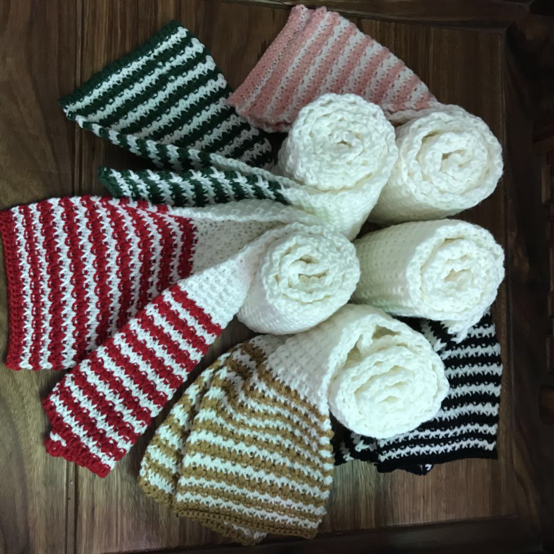 原创厂家直销新款拼色韩版亲子仿羊绒儿童保暖围脖围巾