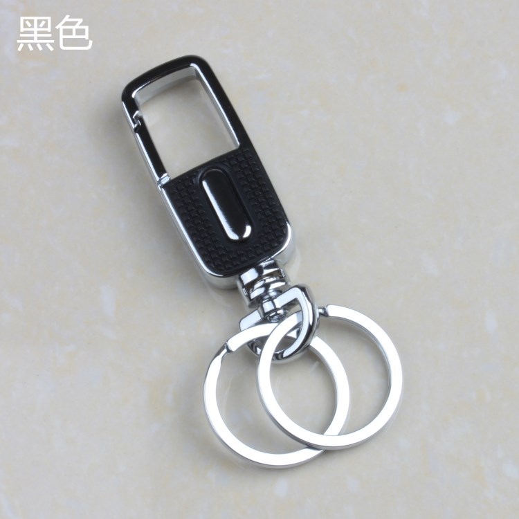 金属钥匙扣腰挂汽车钥匙链圈 定制logo 创意礼品