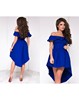 Europe America sexy leaked shoulders irregularity hem party dress