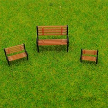 沙盘模型 建筑模型材料 休闲椅 公园椅 DIY材料配件 迷你长椅模型