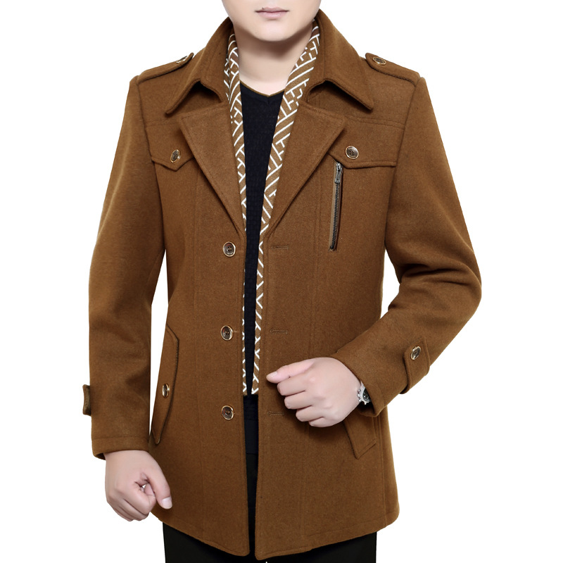 Manteau homme en Laine - Ref 3419696 Image 5