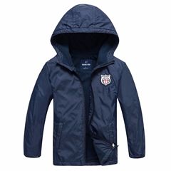 New children's winter coat for export, warm and waterproof, for boys, outdoor sports windbreaker, factory wholesale, one piece.
