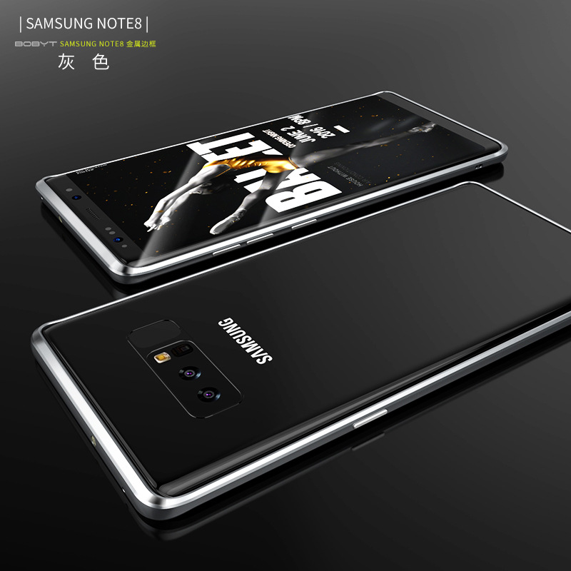 GINMIC Sword Slim Light Aluminum Frame Metal Bumper Case for Samsung Galaxy Note 8