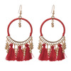 Ethnic retro earrings handmade, ethnic style, European style