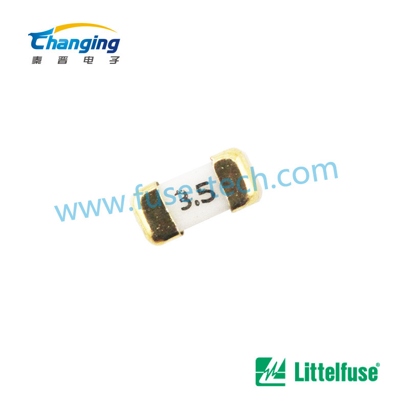 镀金表面贴装保险丝045803.5DR 3.5A 75V littelfuse力特进口原装