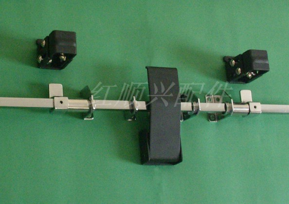 HS-180-3烘烤箱方圆杆门锁,拉杆锁大型工业设备老化箱门拉手