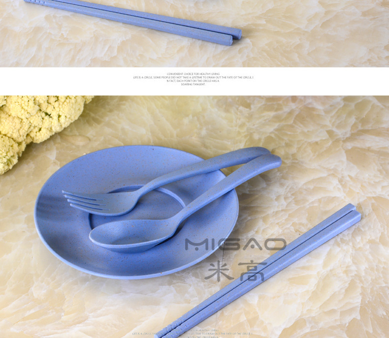 小麦塑料全套餐具_14_副本