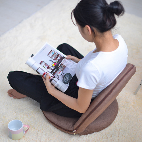 1[Manufacturer] Backrest chair, bay window, backrest, bed nursing chair, single lazy sofa, foldable tatami