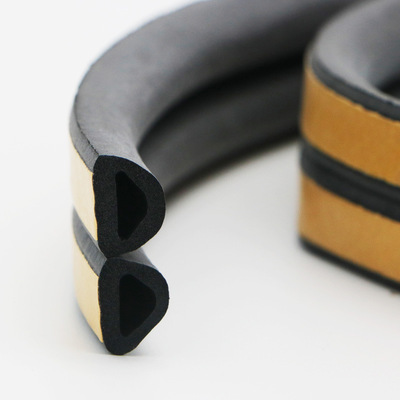 Manufacturer Large 14 × 12mm Cold storage Warehouse Freezer Doors and windows rubber Sealing strip Anti collision strip