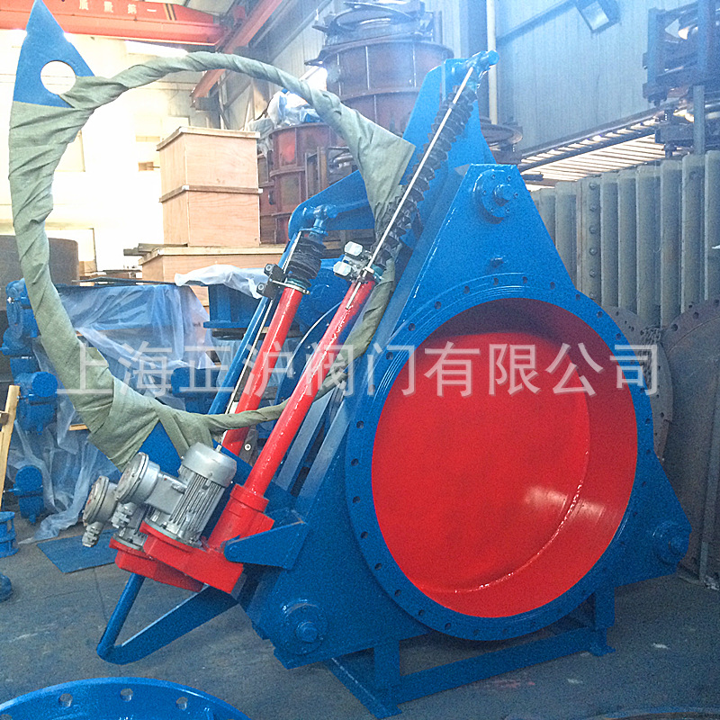 厂家直销 电动盲板阀  F943X-1C /2.5C DN1800 眼镜阀 煤气专用