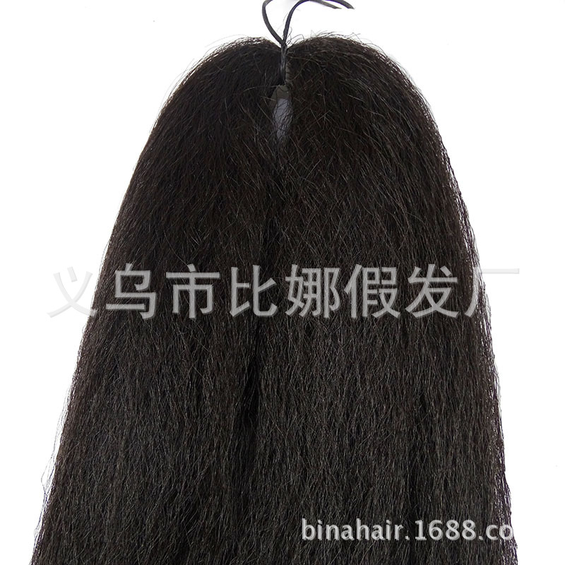 Trenzas africanas Super Jumbo Xpression – color negro, estilo bold