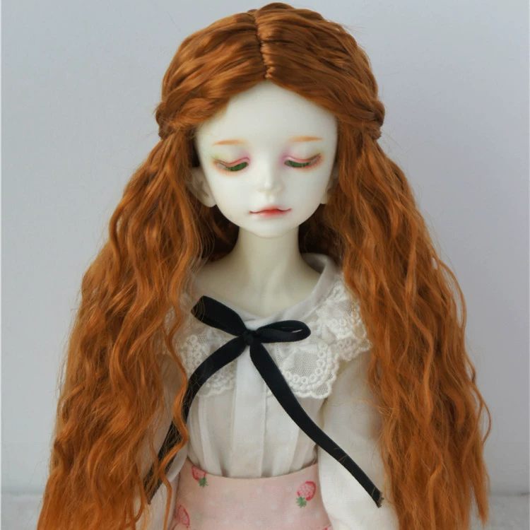 Juyusu BJD Ceramics OB11 Кукла парики Малайзии Мао разделены на корейские мгновенные лагерные кудри (JD119)