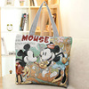 Cartoon shopping bag for leisure, one-shoulder bag